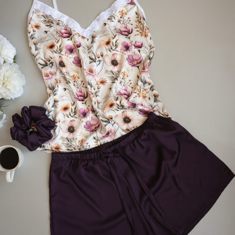 Flower purple set