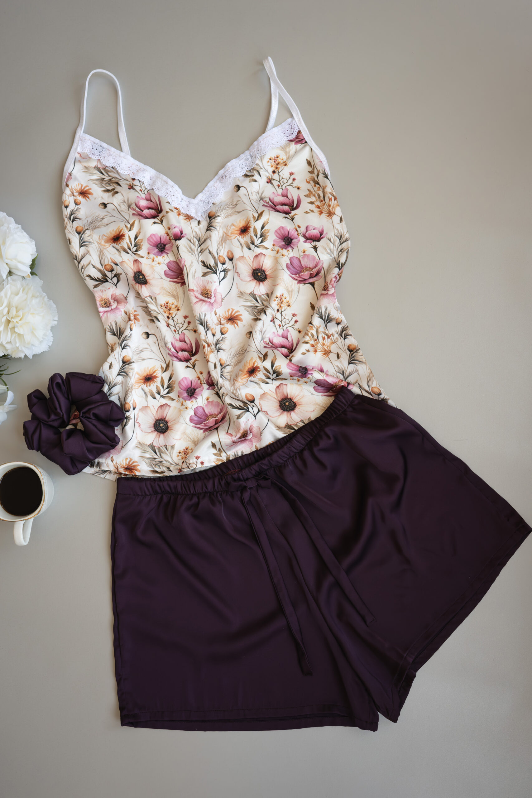 Flower purple set